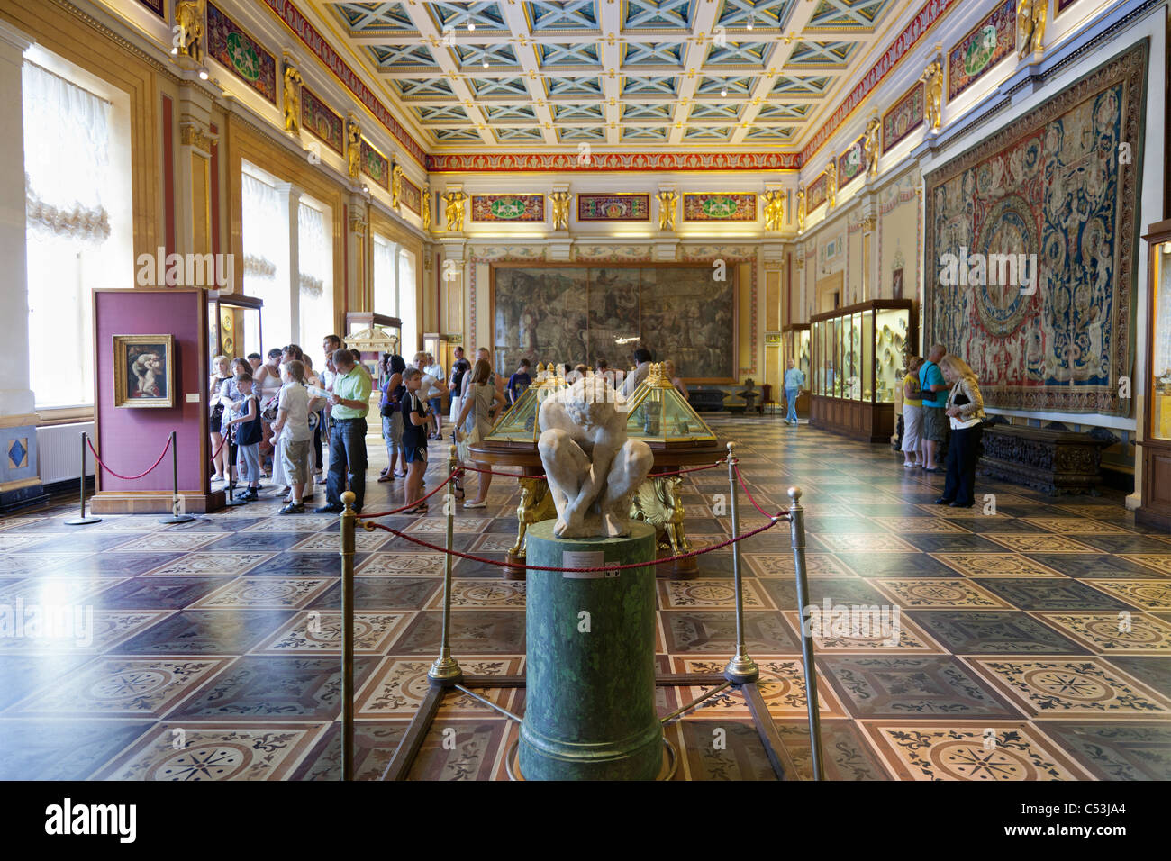 Hermitage Museum di San Pietroburgo, Russia - interno 3 Foto Stock