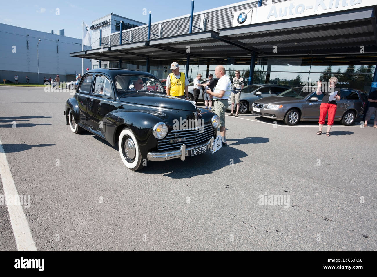 1956 Peugeot 203 C Foto Stock