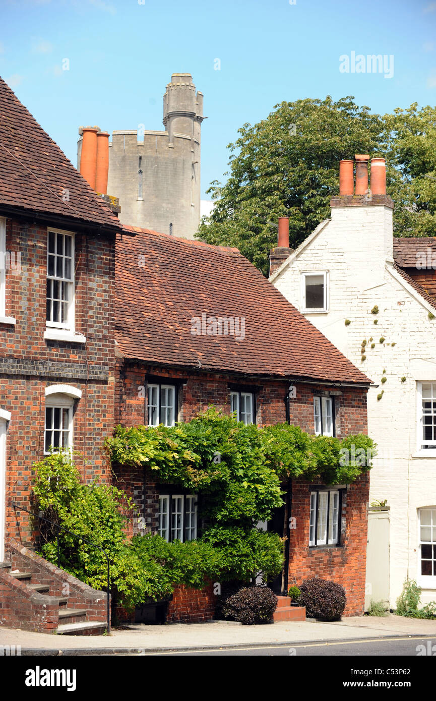 Arundel Town Center in West Sussex Regno Unito Foto Stock