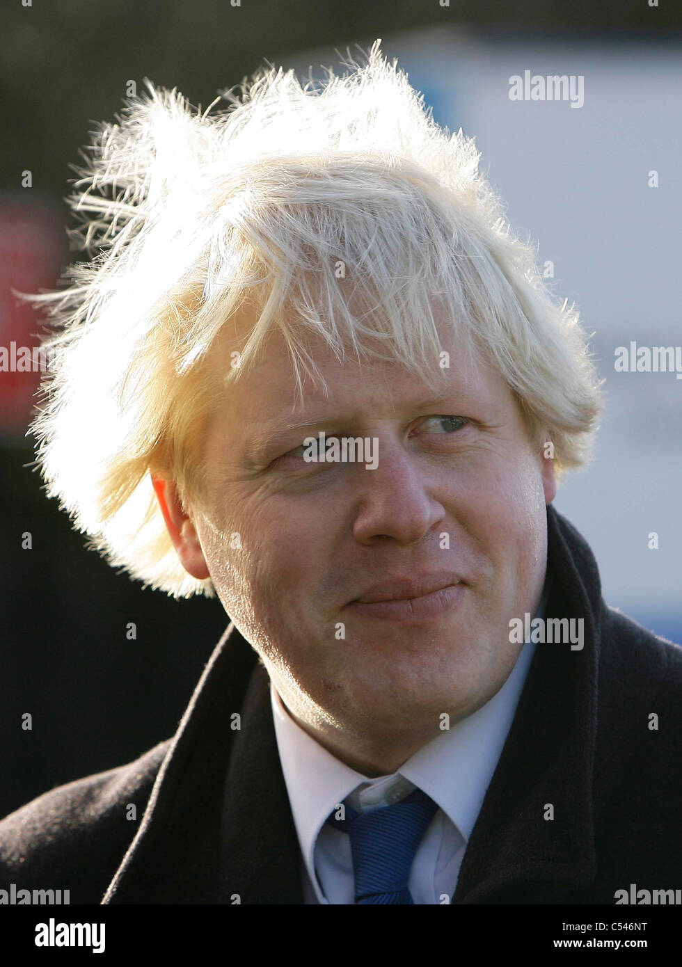 Il sindaco di Londra Boris Johnson. Foto di James Boardman. Foto Stock