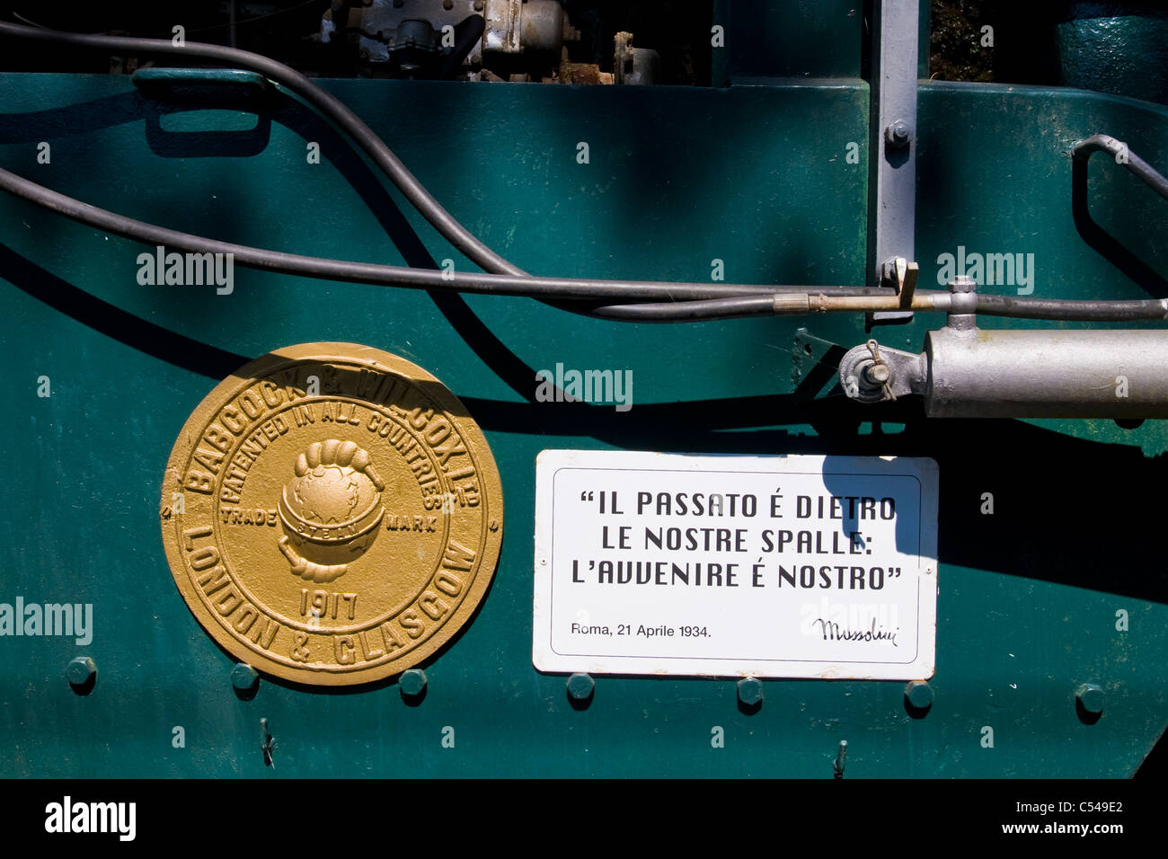 Francesco Ogliari Museo dei Trasporti di Ranco, provincia di Varese, Lombardia, Italia Foto Stock