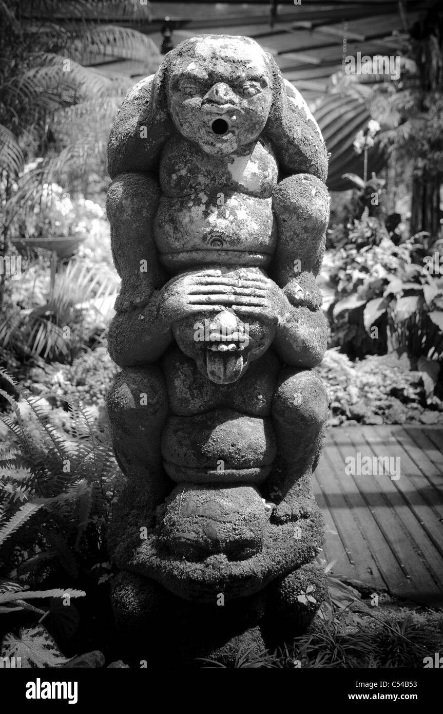 La scultura, Singapore Botanic Gardens, Singapore, Sud-est asiatico, in Asia Foto Stock