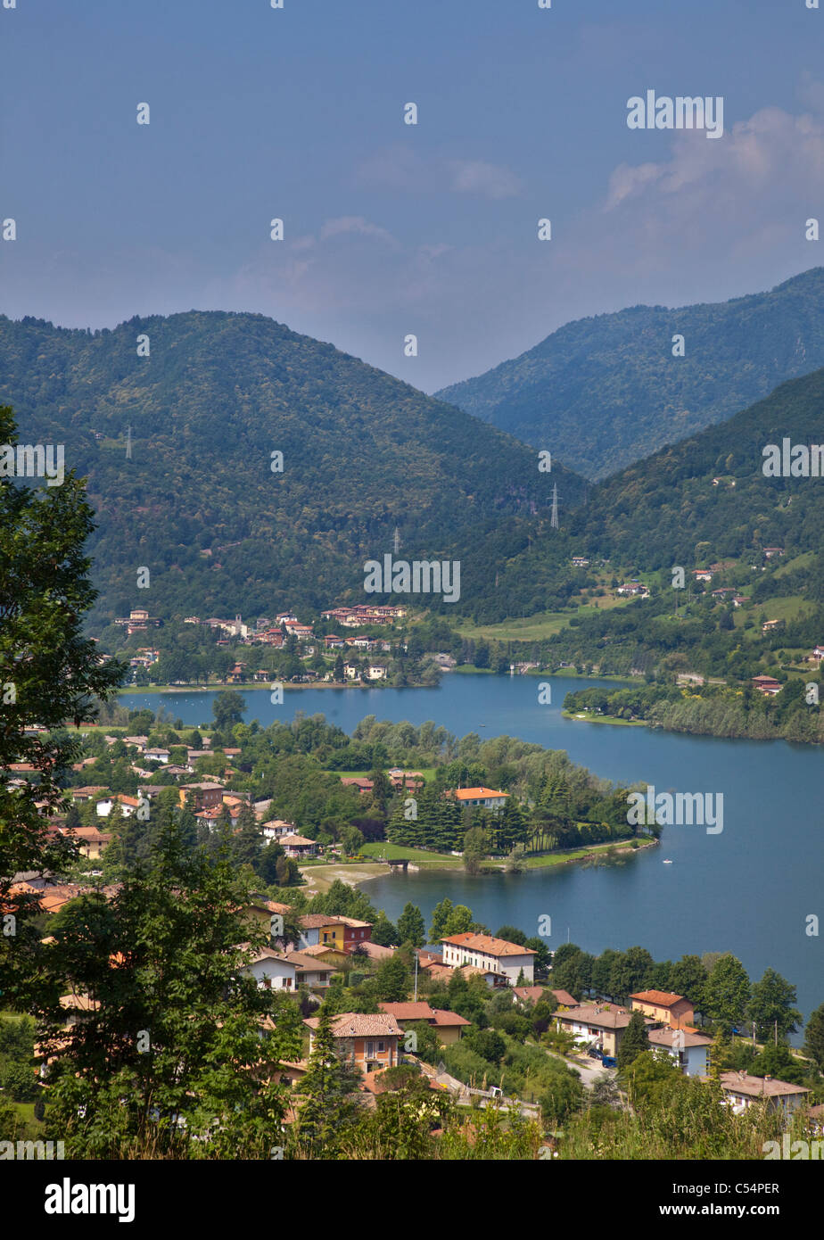 Lago d'Idro, Italia Foto Stock