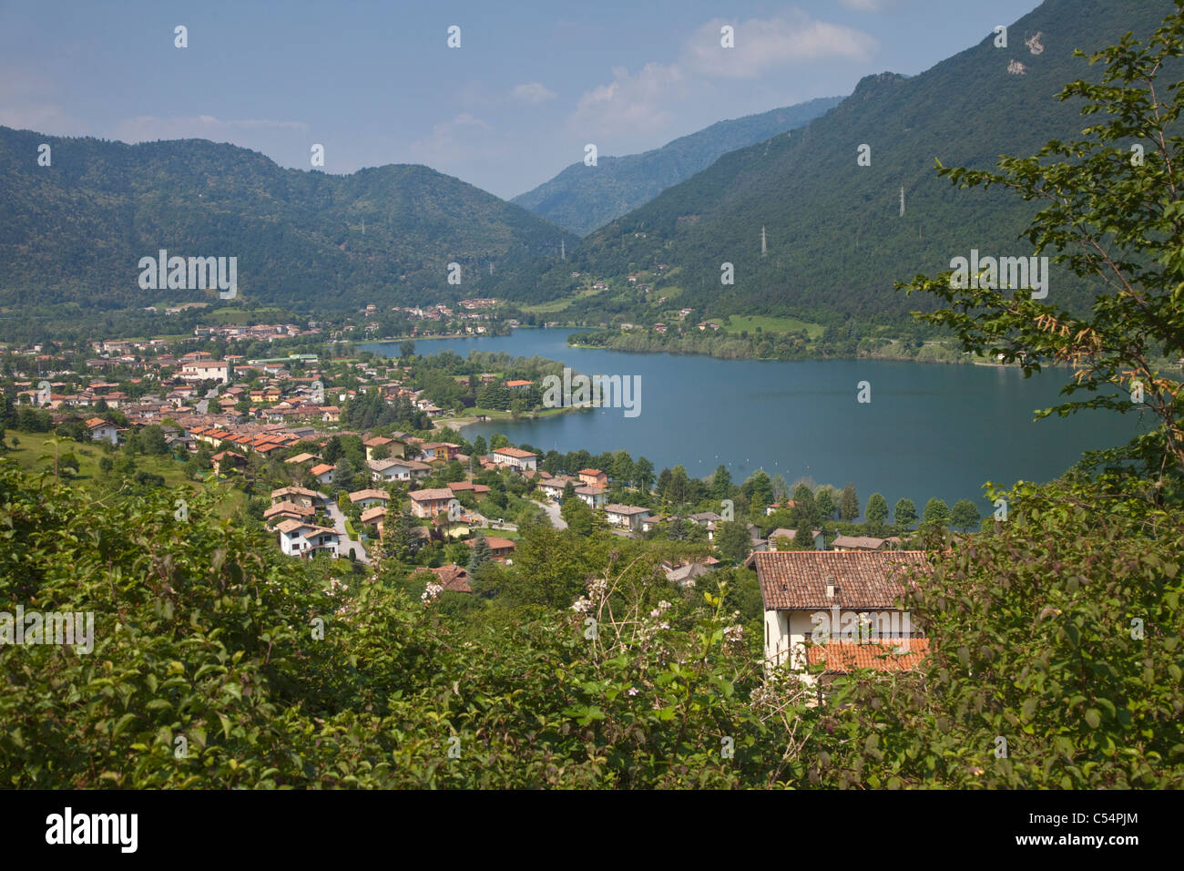 Lago d'Idro, Italia Foto Stock