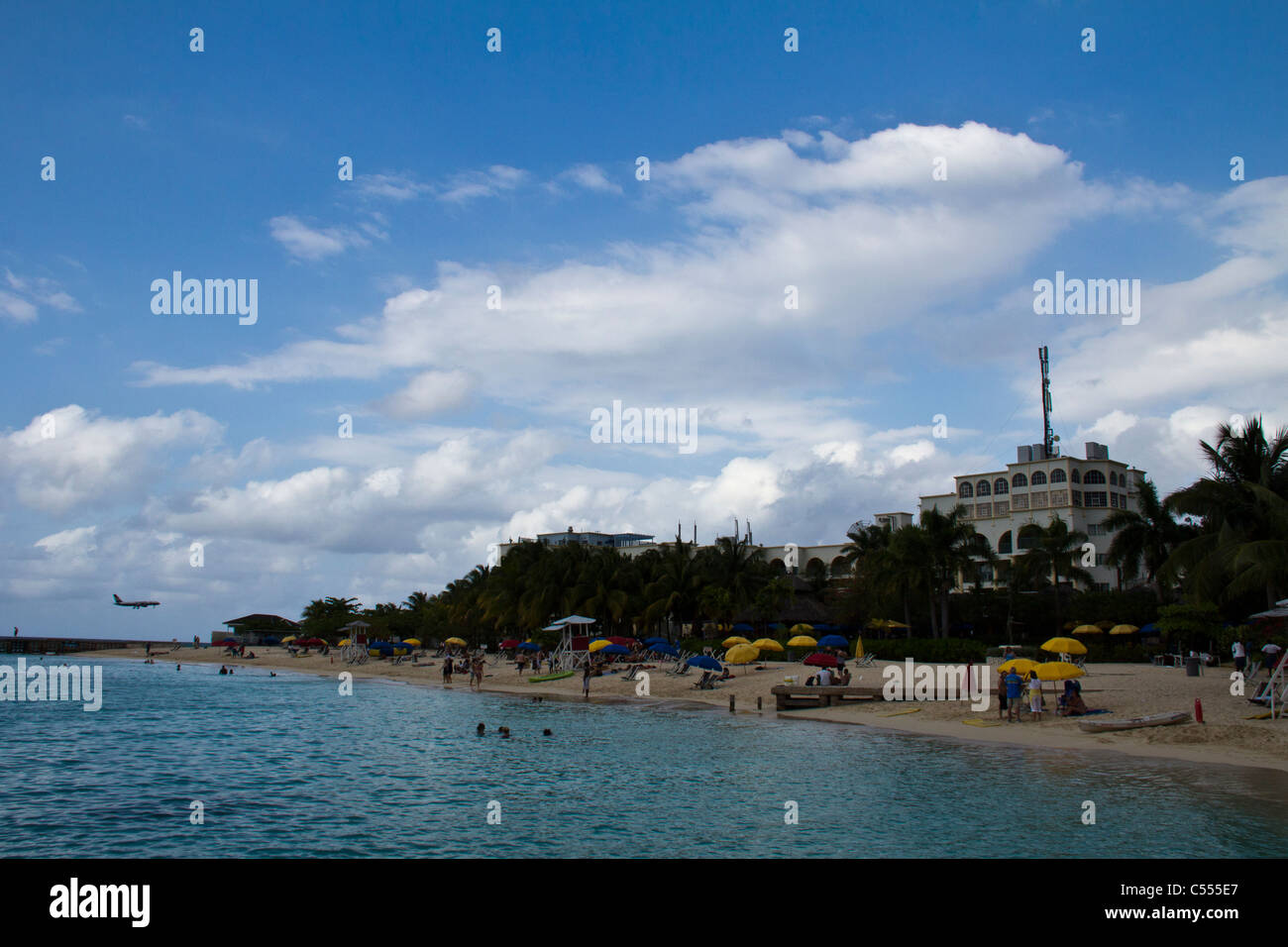 Spiaggia di medici in Giamaica Foto Stock