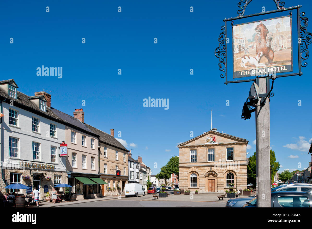 Woodstock, Oxfordshire, Regno Unito Foto Stock