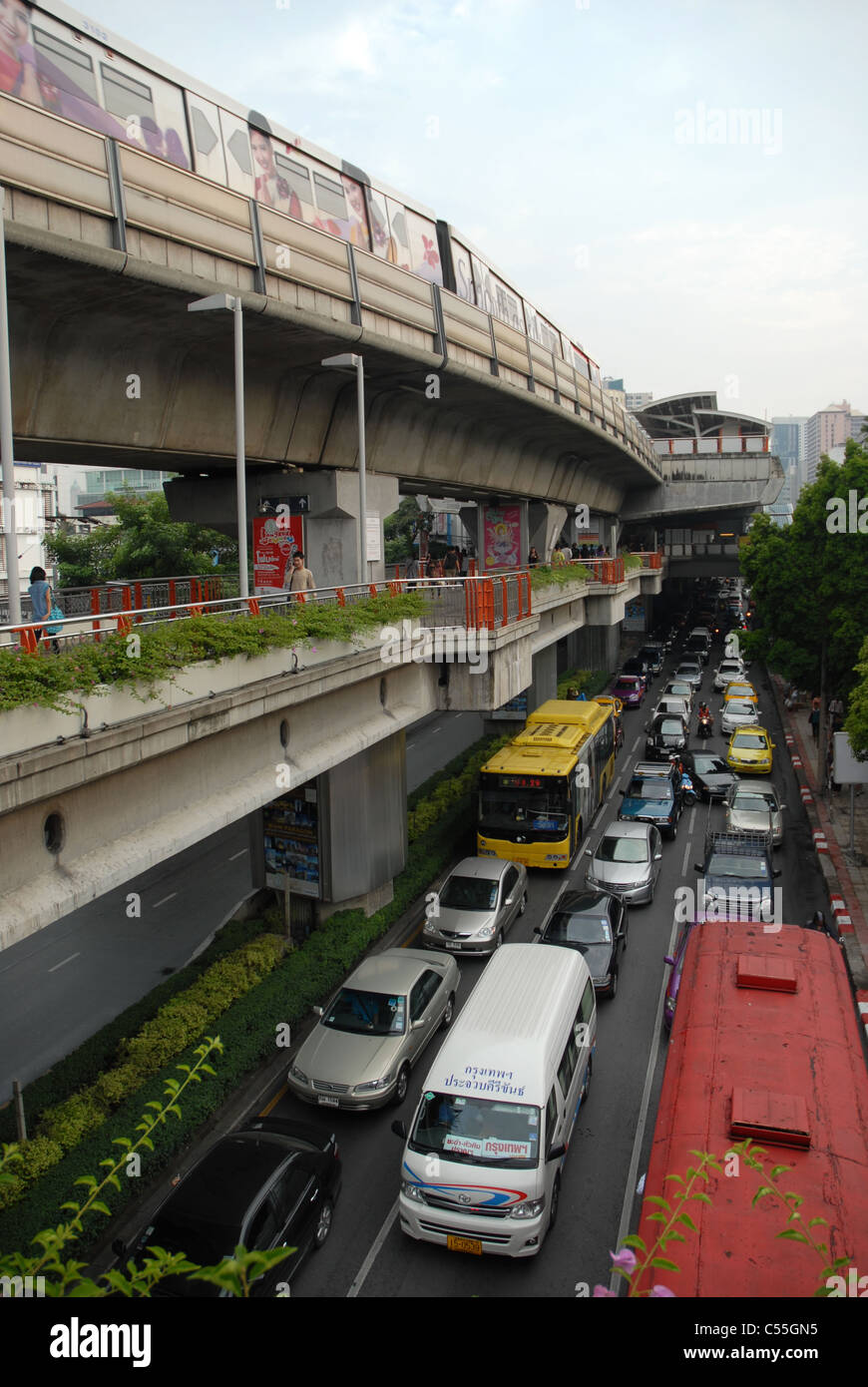 Bangkok Victory Monument Thailandia Foto Stock