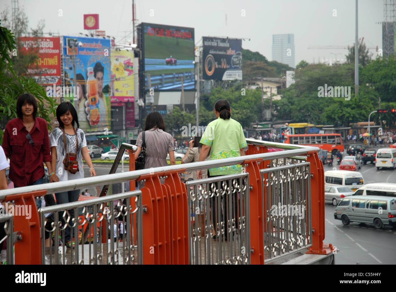 Bangkok Victory Monument Thailandia Foto Stock