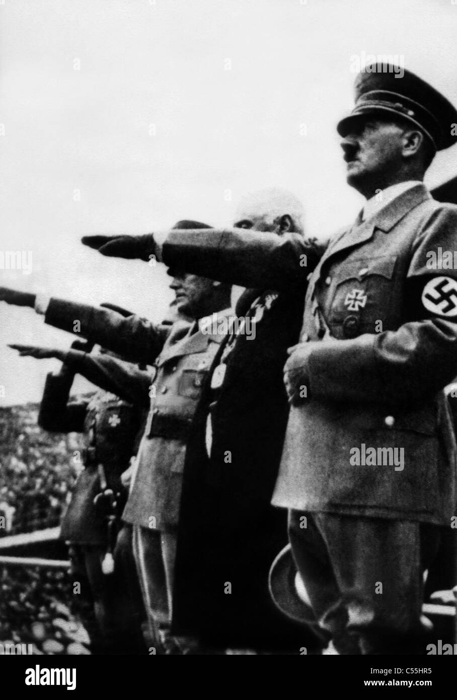 ADOLF HITLER FÜHRER della Germania nazista di LEADER 07 Giugno 1940 Foto Stock