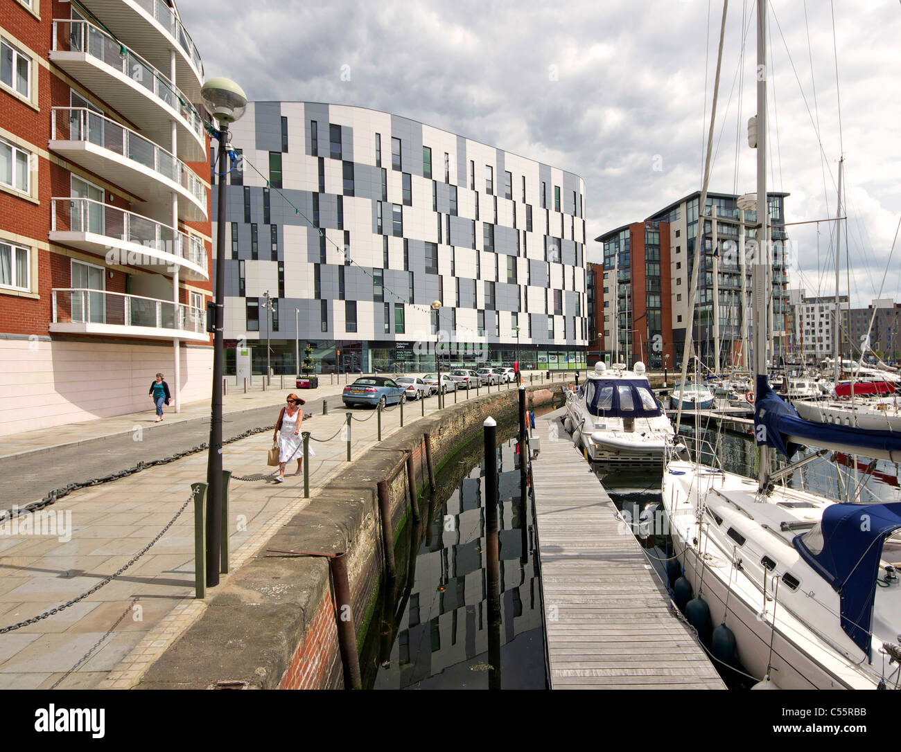 Banchine di Ipswich Foto Stock