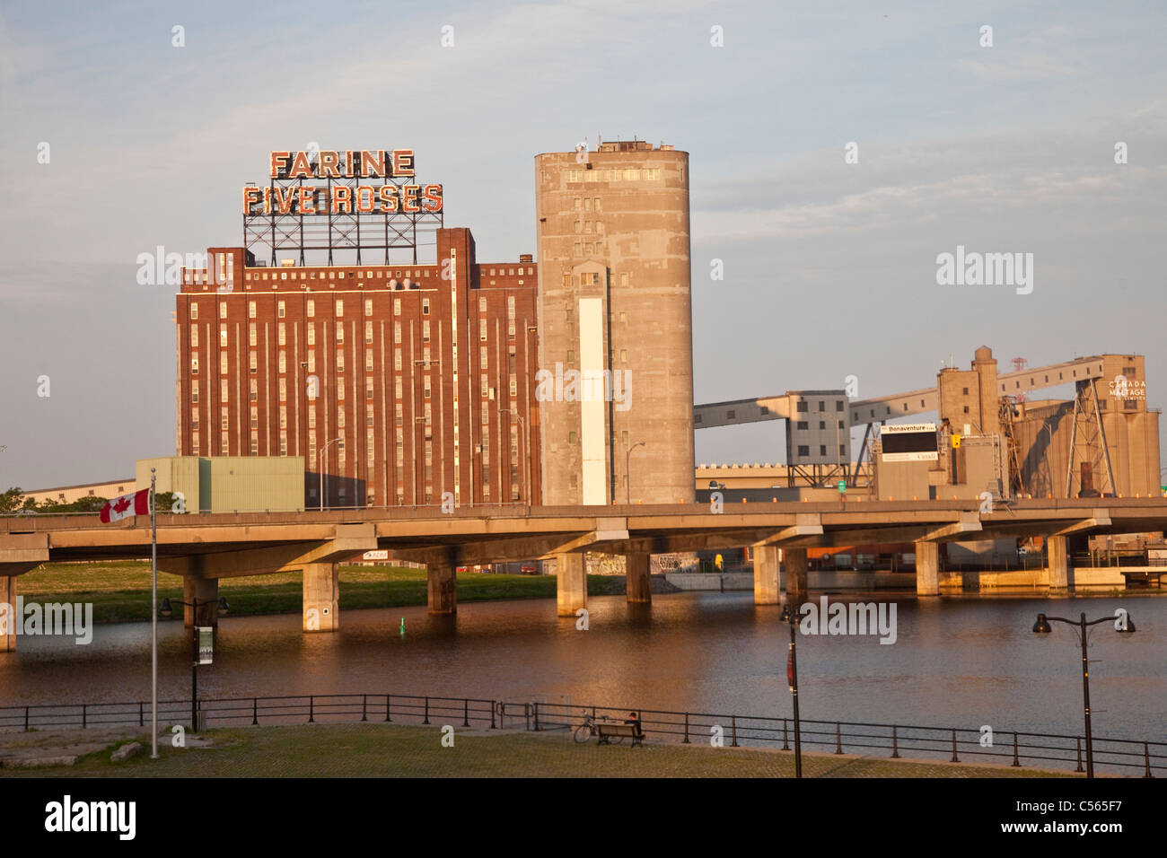 Farine di Cinque Rose, Montreal, Canada Foto Stock