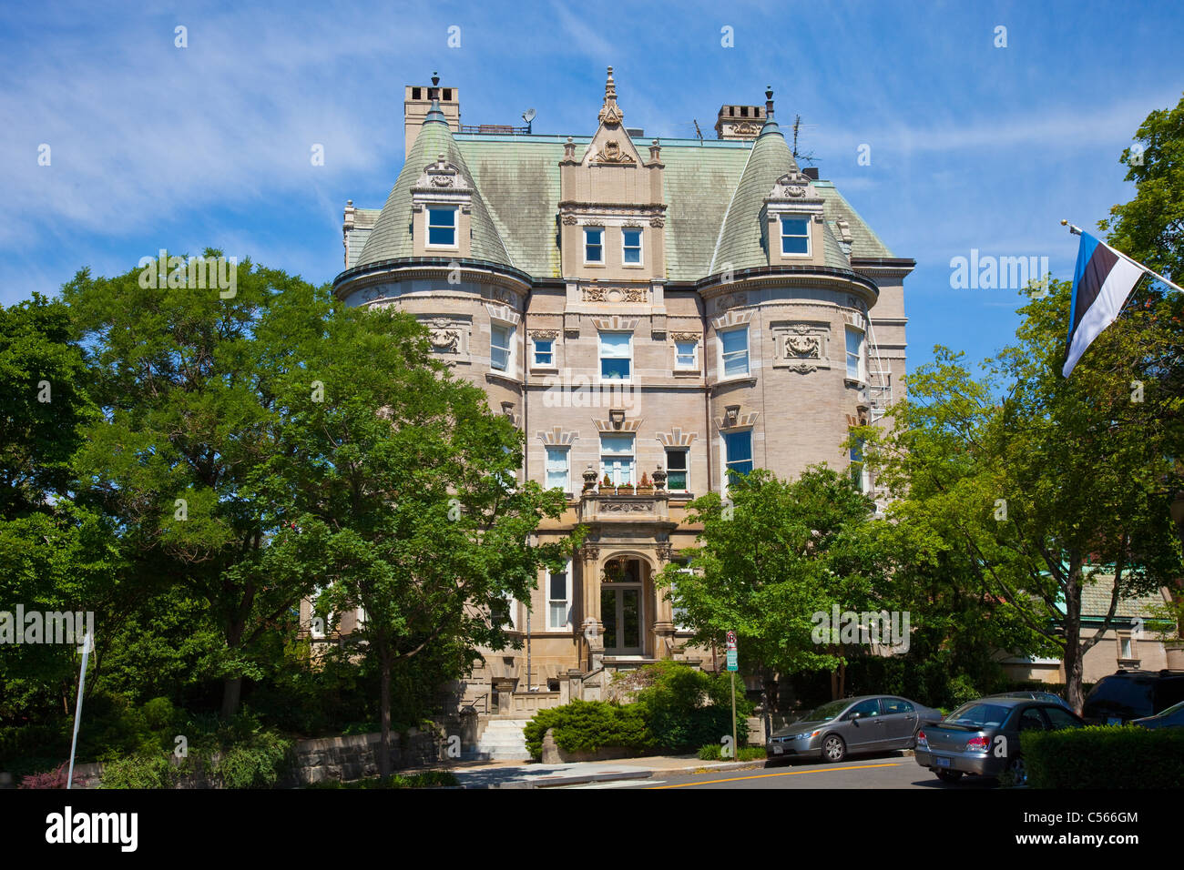 Argyle House, edificio storico in Washington DC Foto Stock