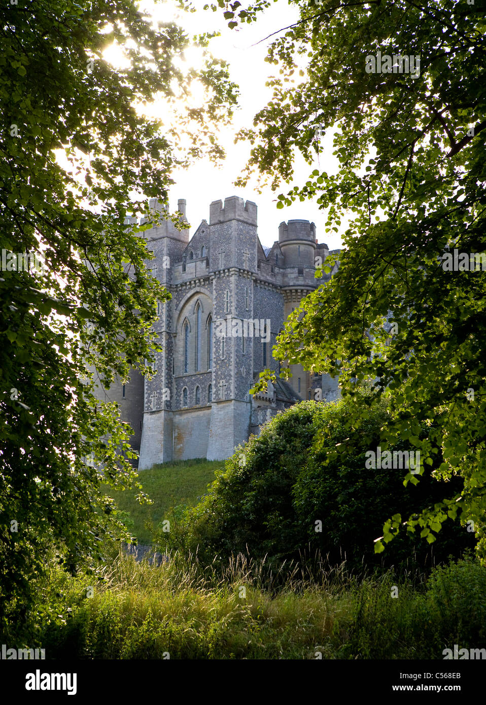 Castello di Arundel West Sussex Foto Stock