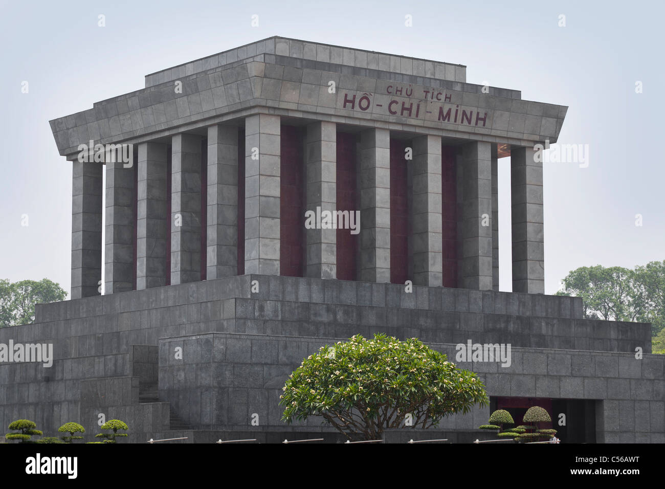 Il Hồ Chí Minh Mausoleo, Hanoi, Vietnam Foto Stock
