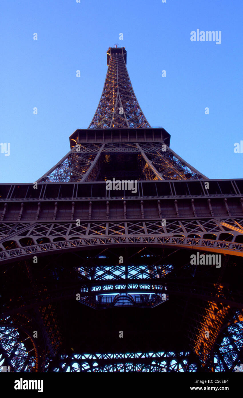 Torre Eiffel, Parigi Foto Stock Torre Eiffel, Parigi Foto Stock