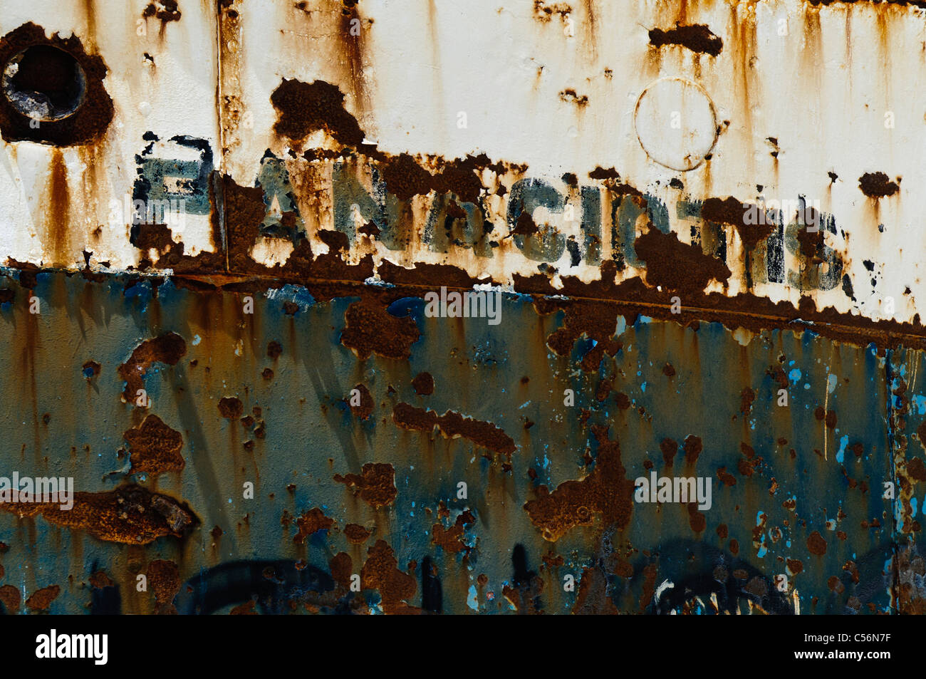 MV Panagiotis a Navagio (naufragio) Baia, Zante Foto Stock