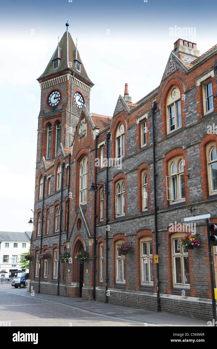 Mansion House Street Newbury Town Center Berkshire England Regno Unito Foto Stock