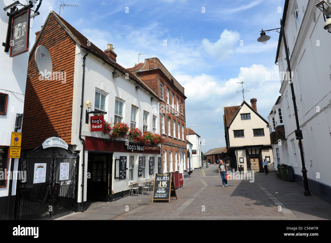 Newbury Town Center Berkshire England Regno Unito Foto Stock