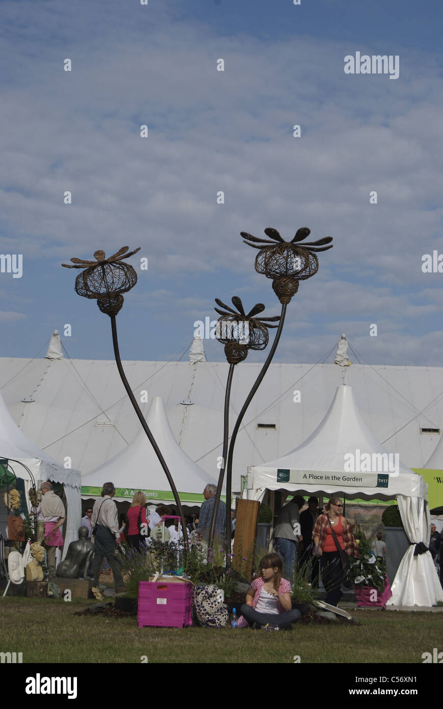 Hampton Court Flower Show Luglio 2011 Foto Stock