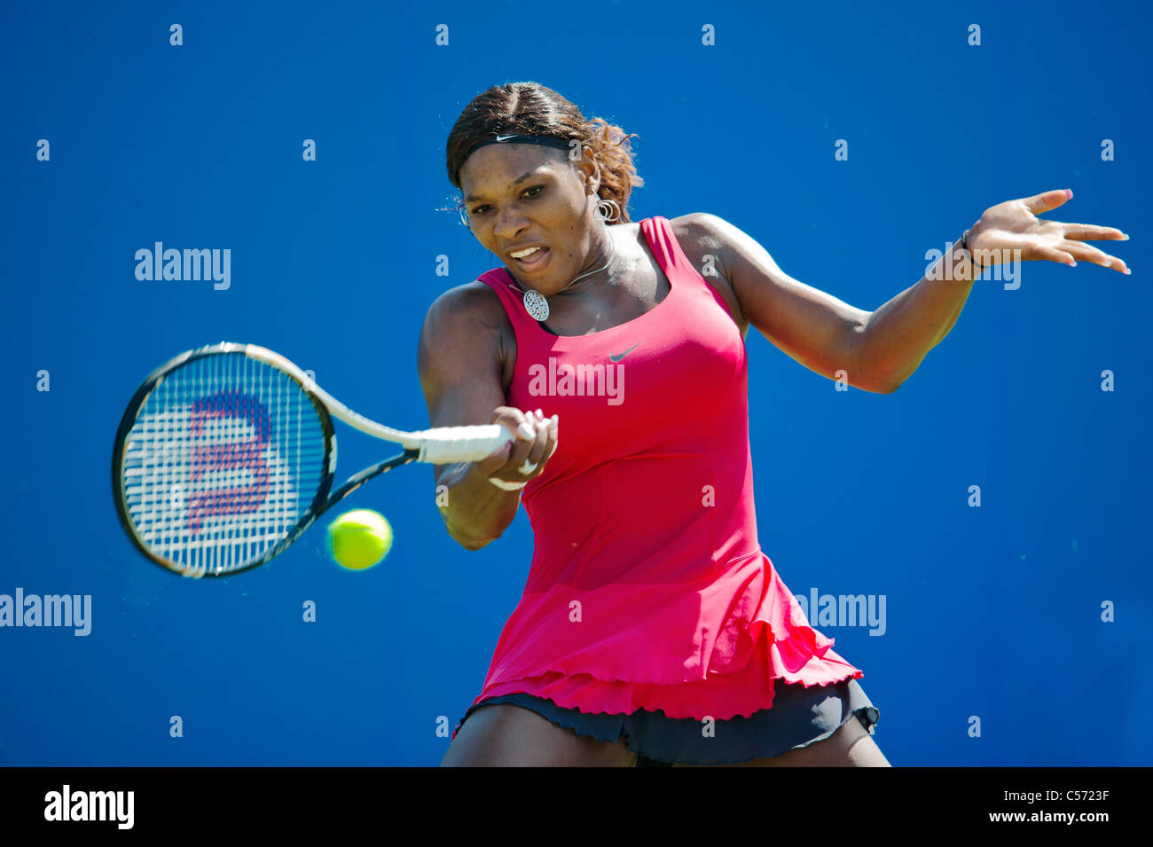 Aegon torneo internazionale di tennis, Eastbourne 2011, East Sussex. Serena Williams DI STATI UNITI D'AMERICA. Foto Stock