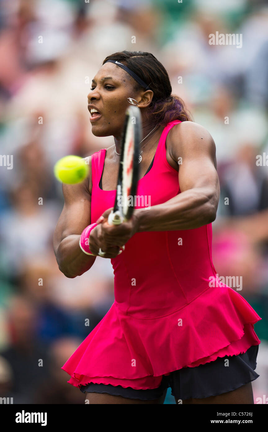 Aegon torneo internazionale di tennis, Eastbourne 2011, East Sussex. Serena Williams DI STATI UNITI D'AMERICA. Foto Stock