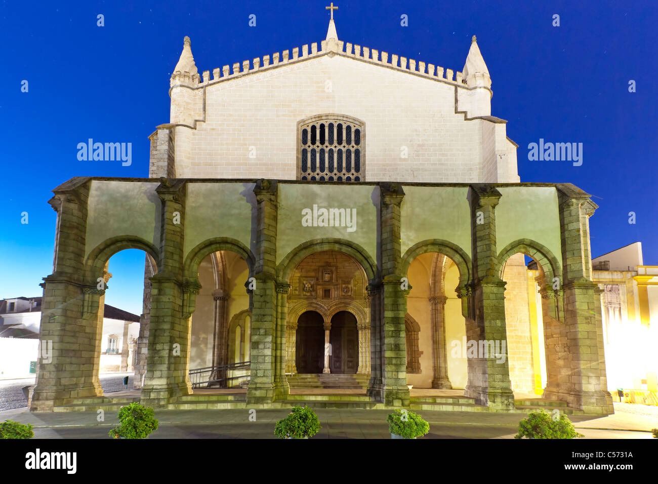 Chiesa di San Francisco, Evora, Portogallo, Europa Foto Stock