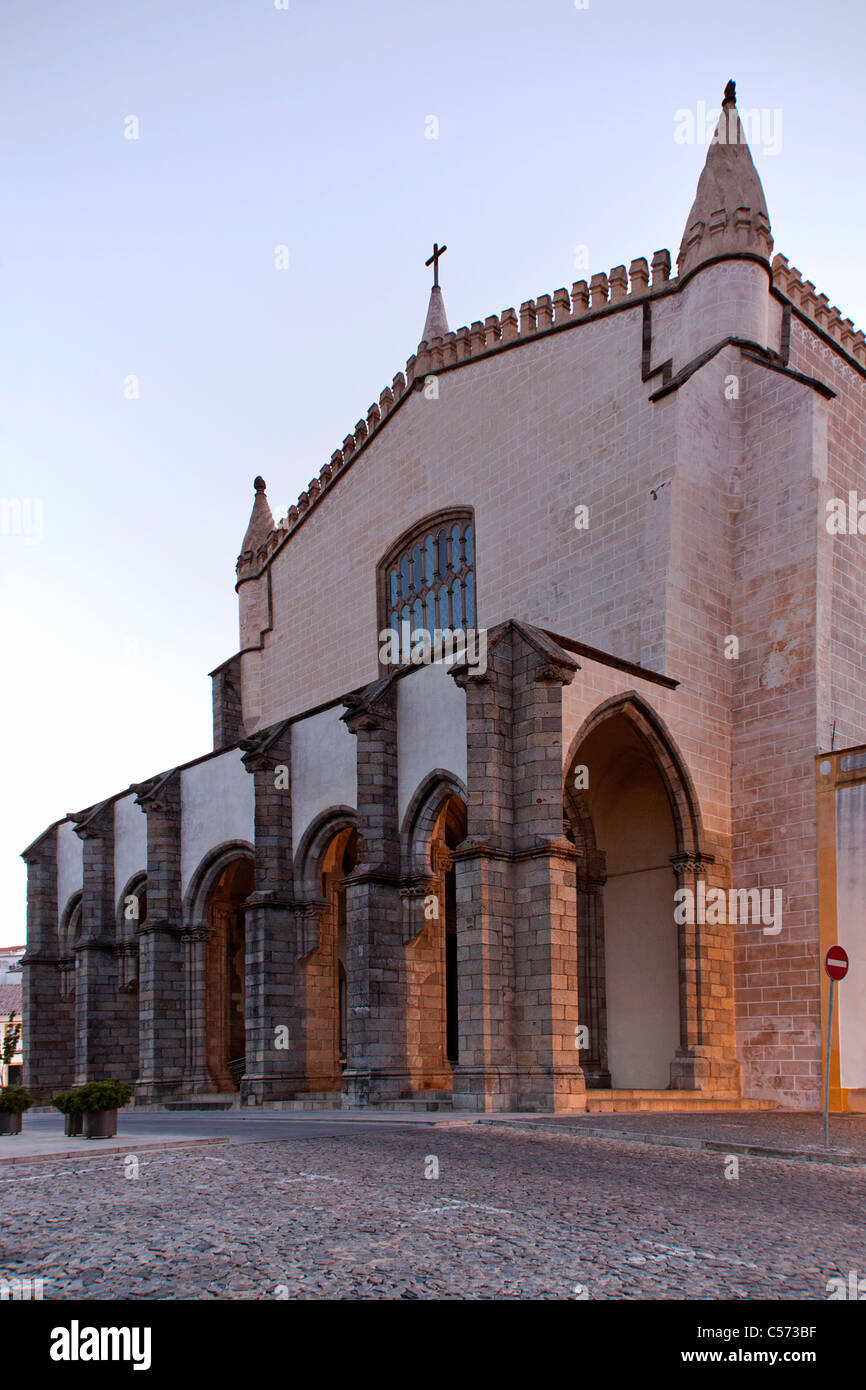 Chiesa di San Francisco, Evora, Portogallo, Europa Foto Stock