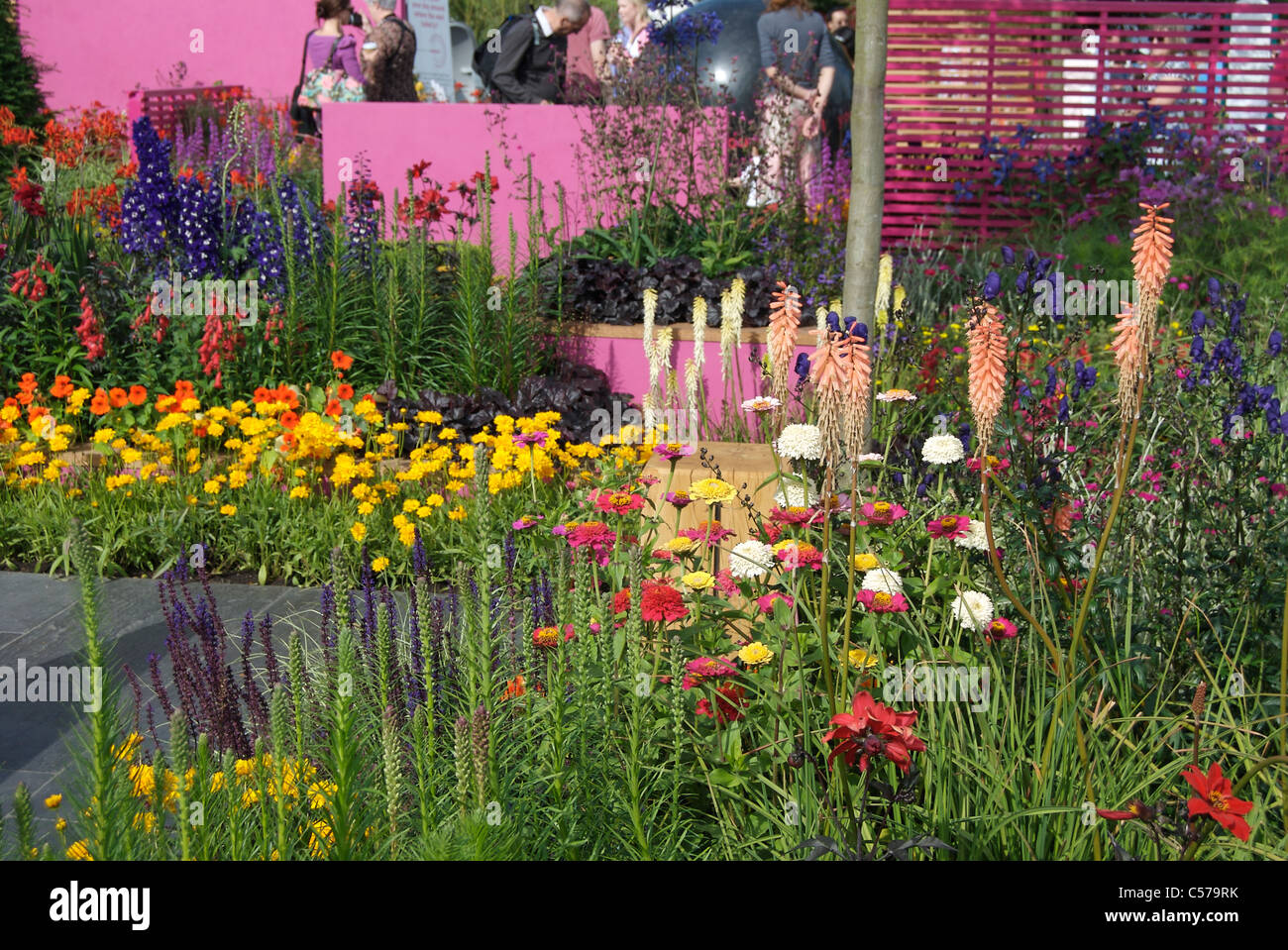 Hampton Court Flower Show Luglio 2011 Foto Stock