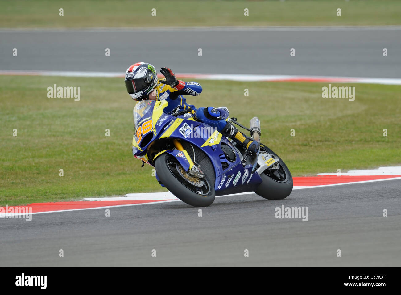Bradley Smith, moto 2, motociclo, pilota, corridore Foto stock - Alamy