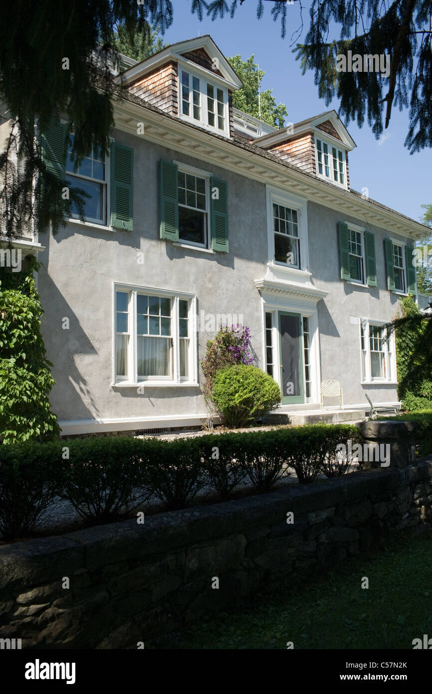 Casa di Daniel Chester French a Chesterwood, Stockbridge, il National Trust Historic Site, Massachusetts, Berkshires Foto Stock