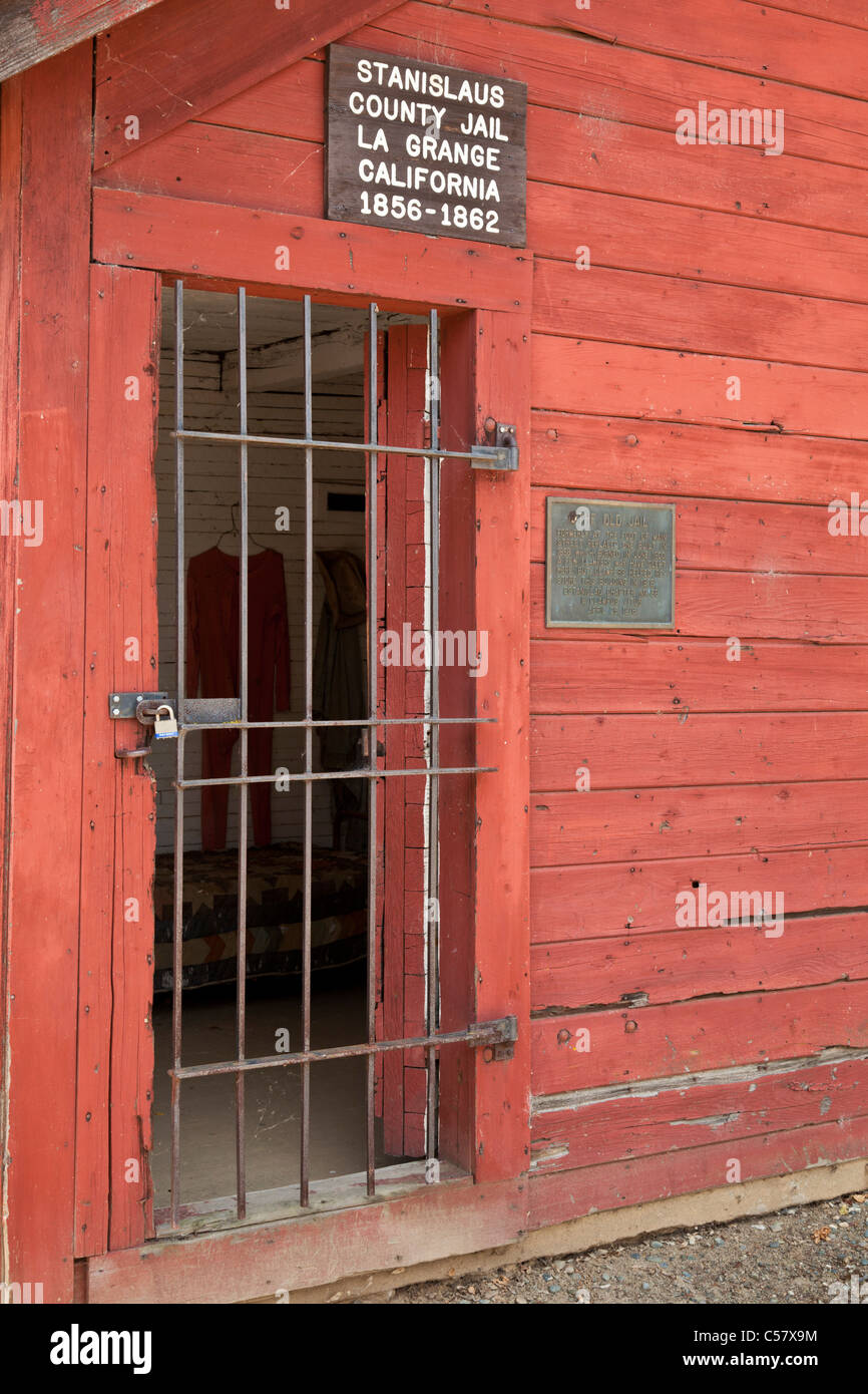 Stanislaus County Jail La Grange California USA Foto Stock
