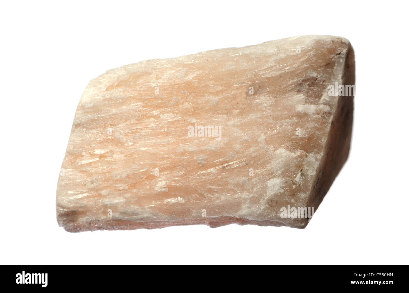 Gesso (UK) solfato di calcio idrato Foto Stock