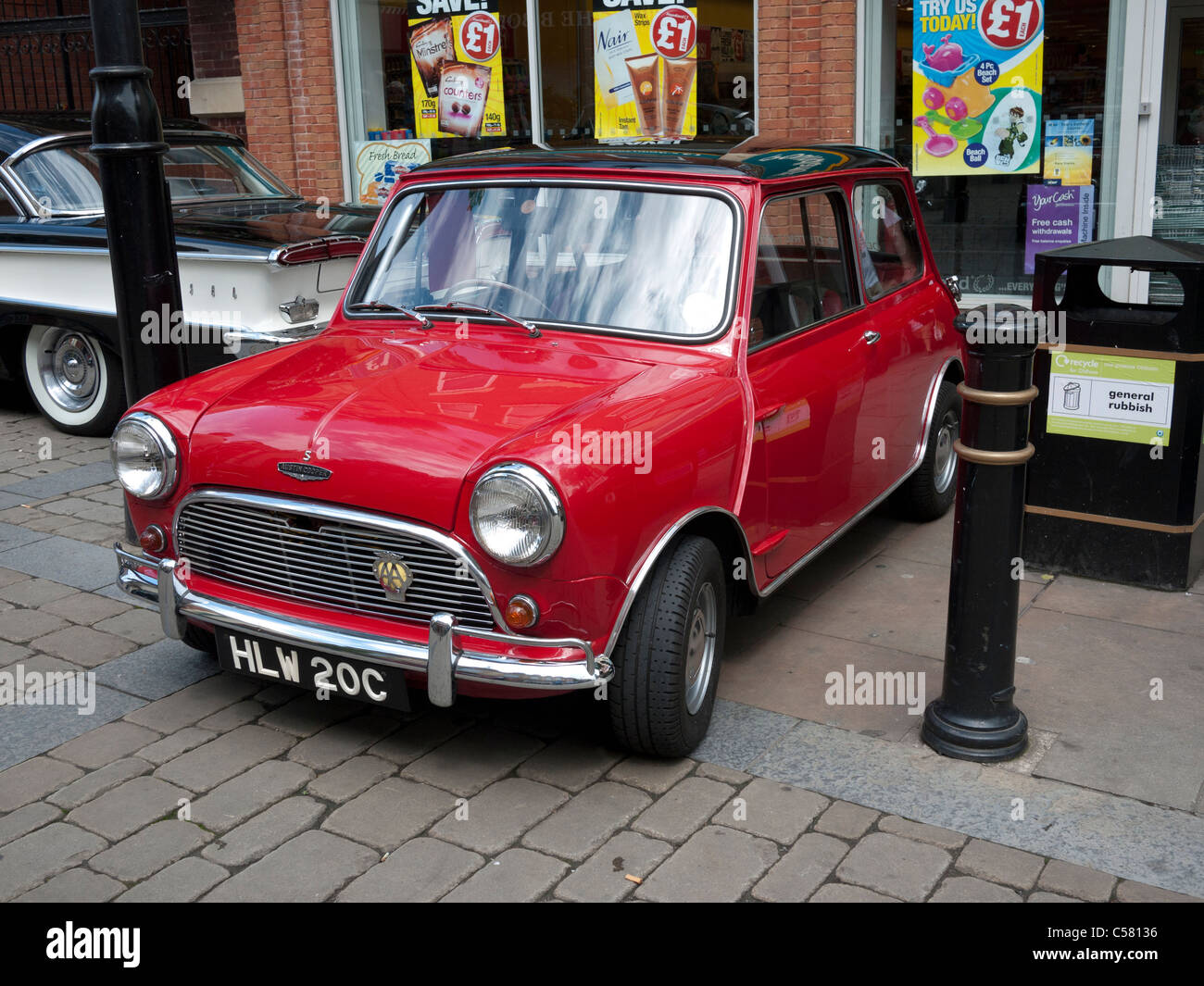 Morris Mini Cooper S. Inghilterra, Regno Unito. Foto Stock
