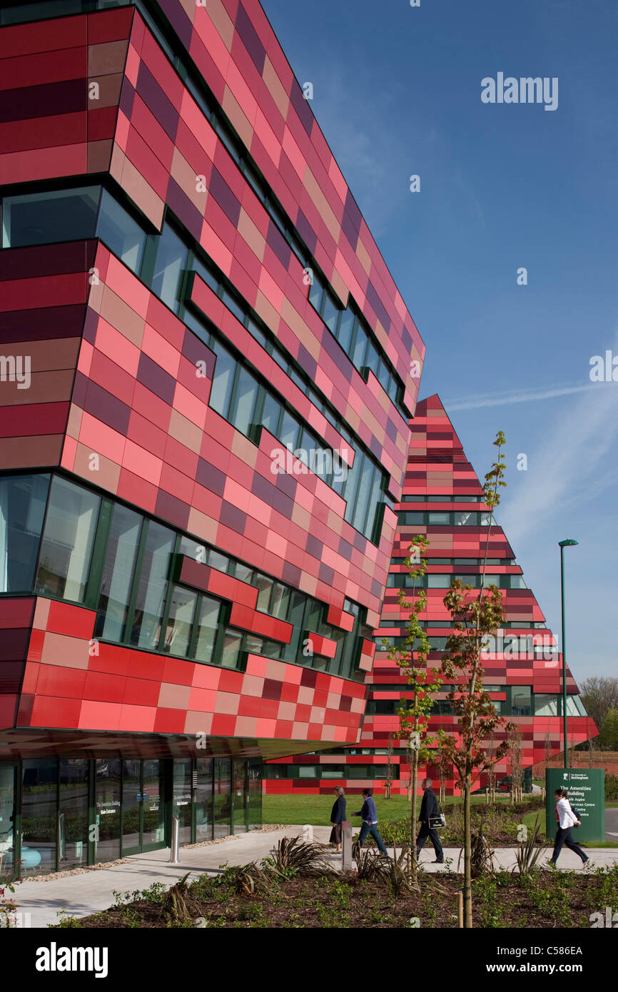 Jubiilee Estensione del Campus, Università di Nottingham e Nottingham. Foto Stock