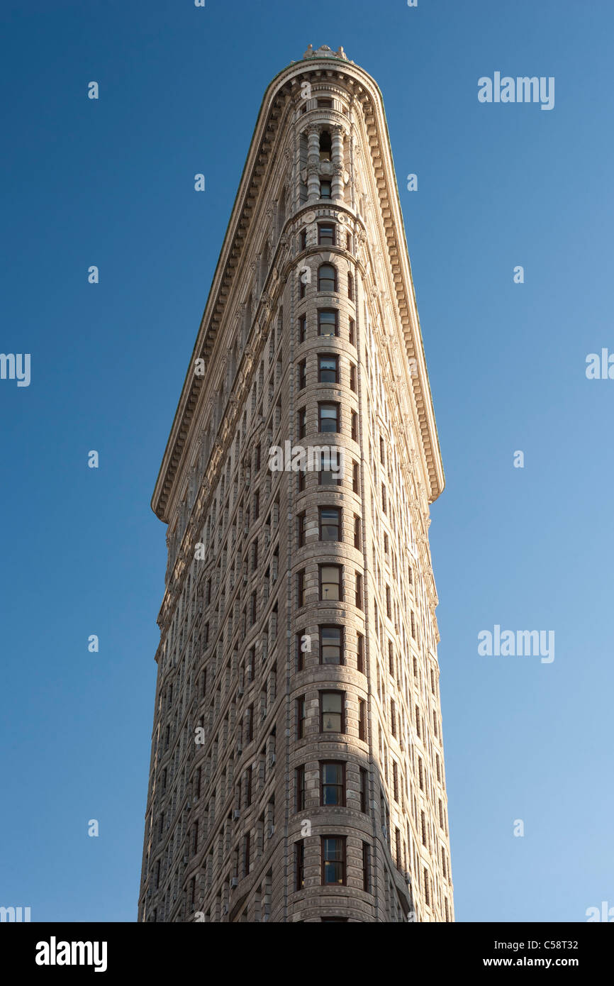 Flatiron Building, New York Foto Stock