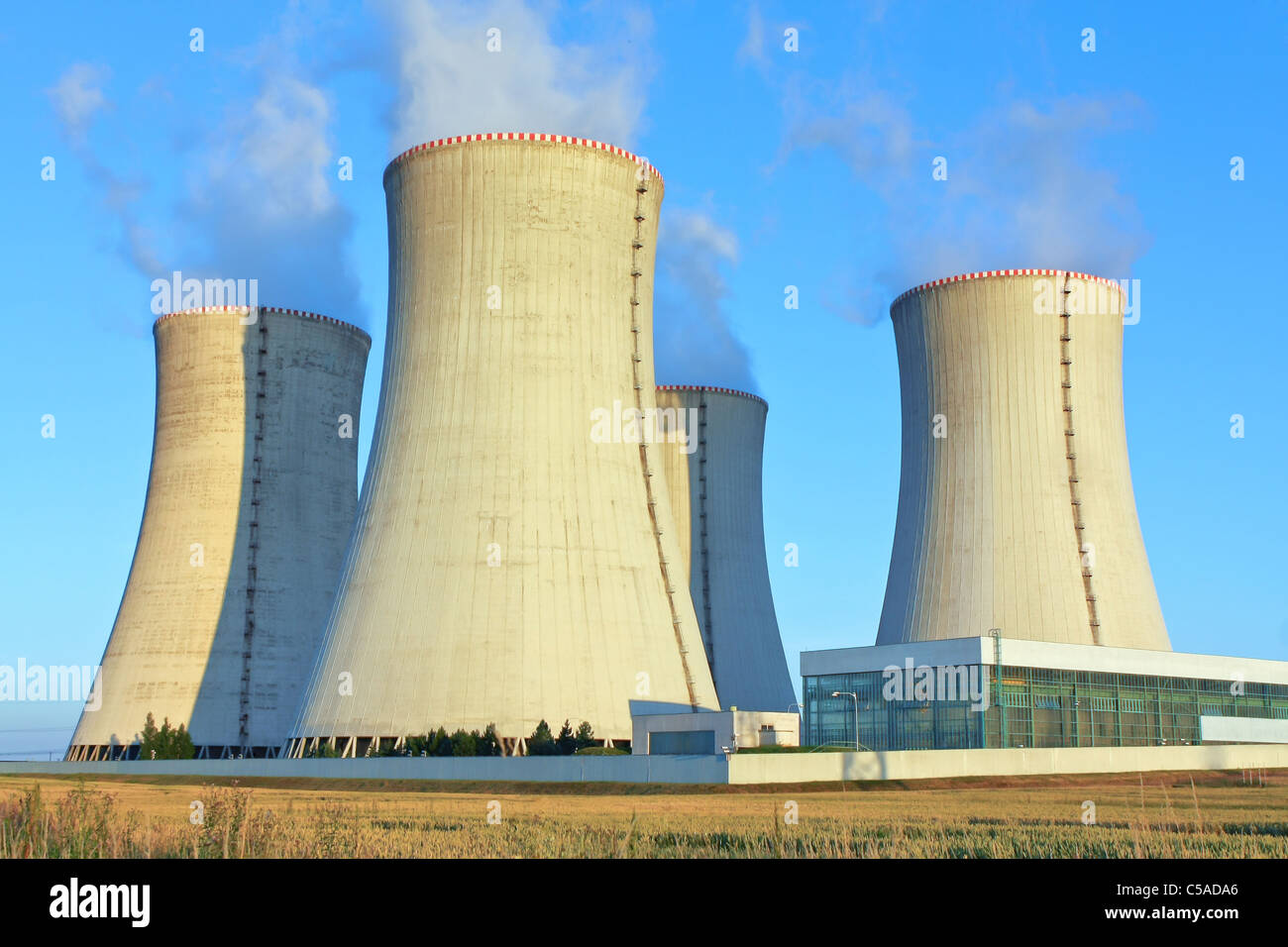 Impianto nucleare Foto Stock