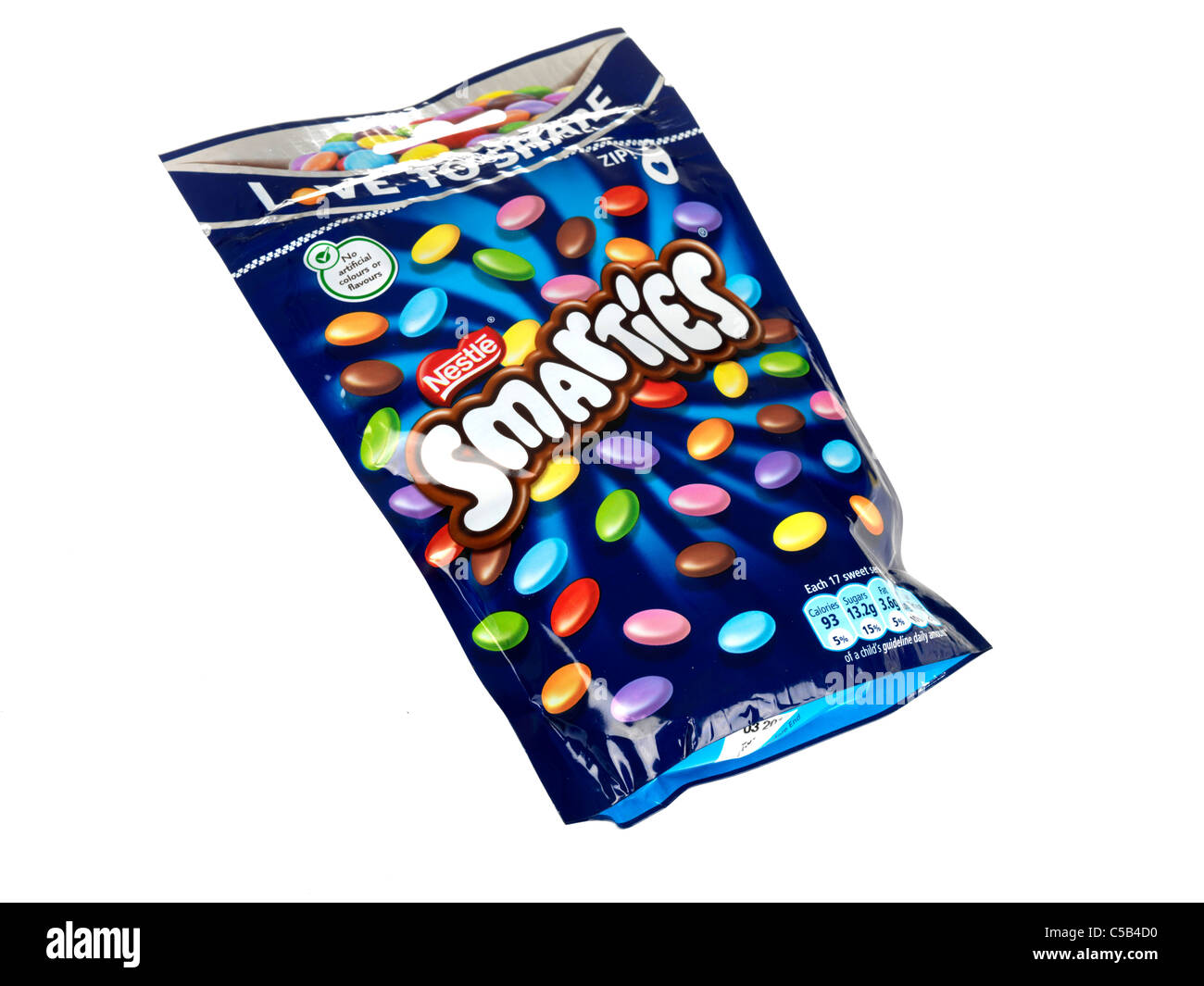Borsa di smarties Foto Stock