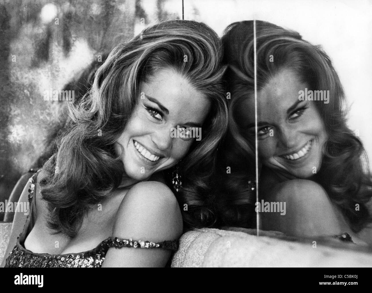 JANE FONDA US attrice cinematografica Foto Stock