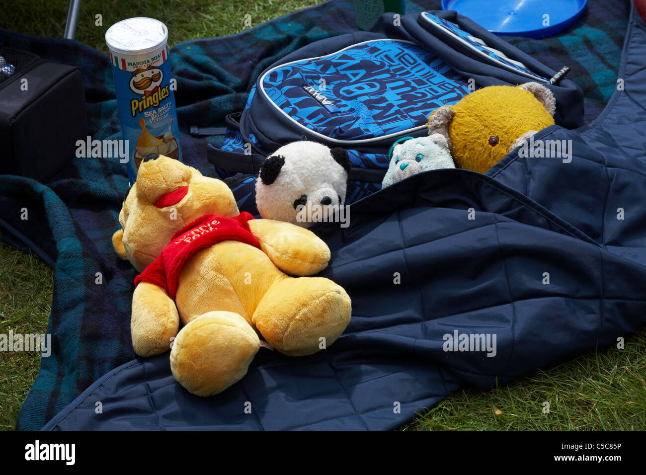 Teddy bear picnic Foto Stock