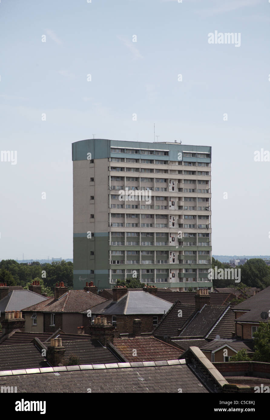 Giovanni Torre Walsh, Leytonstone, Nord di Londra Foto Stock