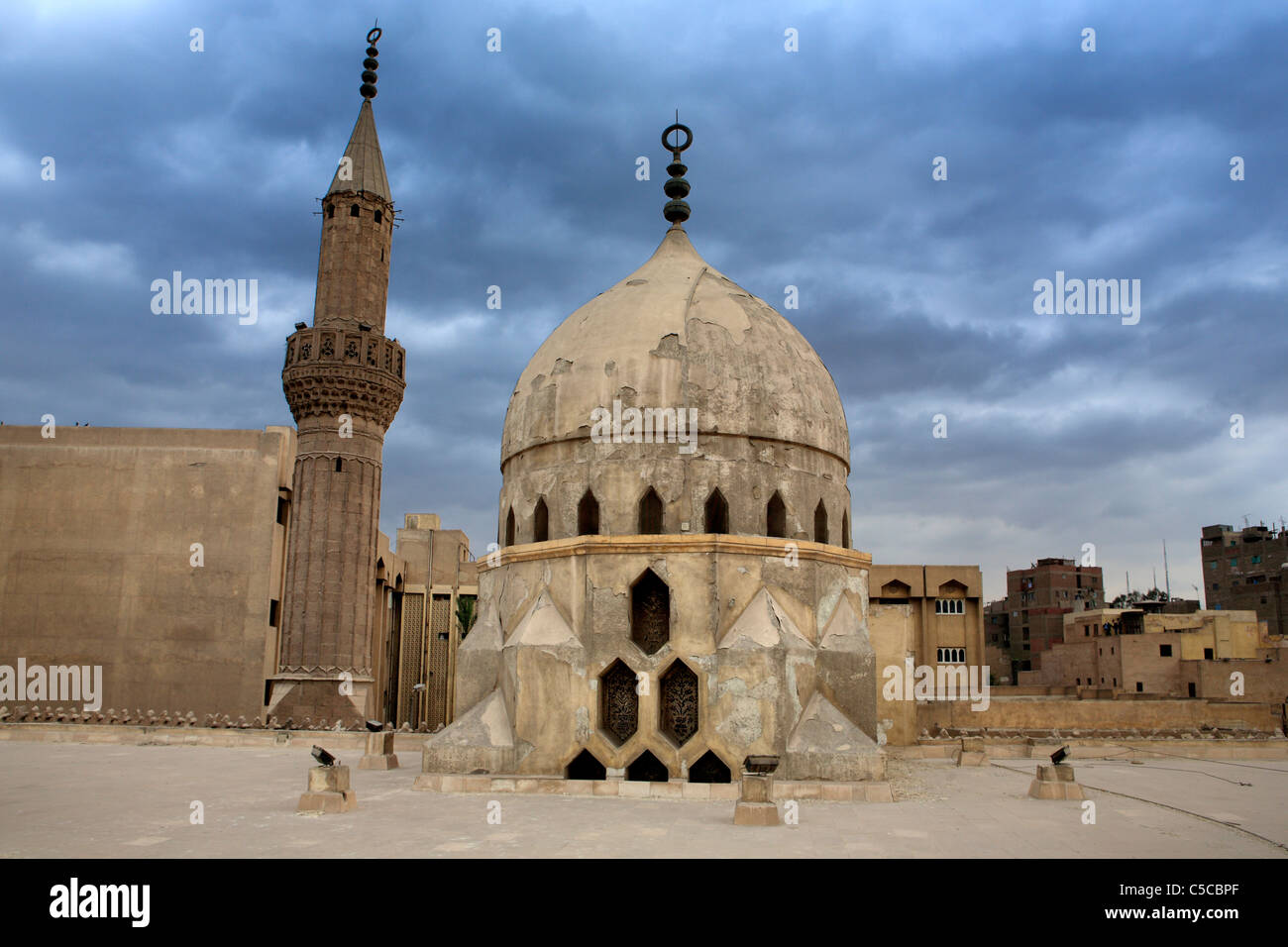 Dalla moschea di Al Azhar al Cairo, Egitto Foto Stock