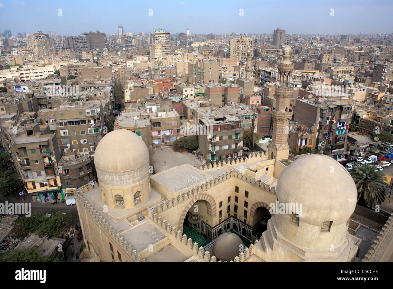 La moschea Sarghatmysh (1356), il Cairo, Egitto Foto Stock