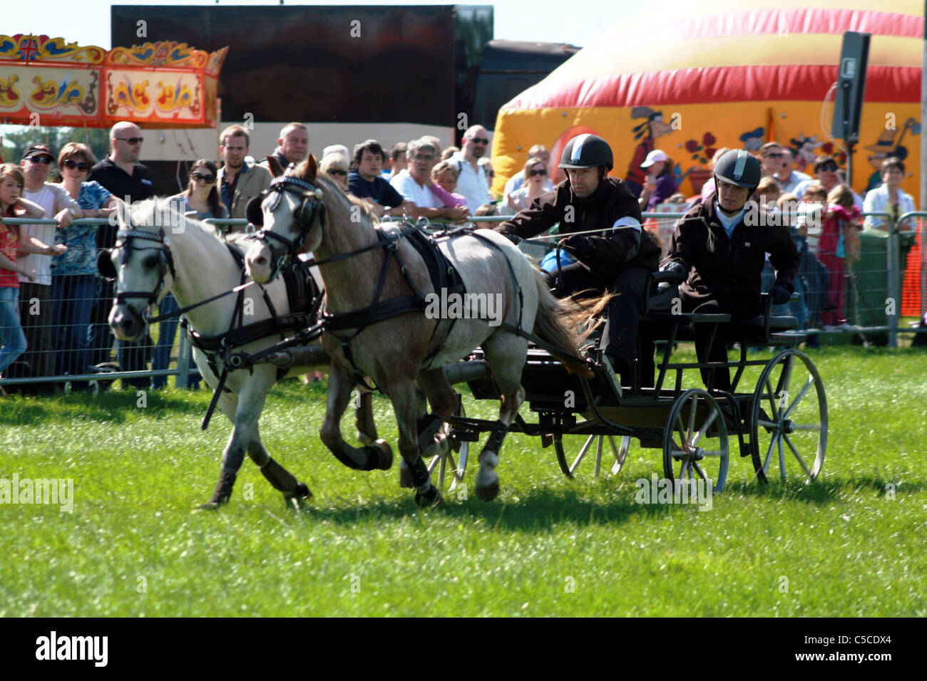 Scurry racing al gioco di Cheshire e paese mostrano a Cheshire mostra Terra Tabley cheshire england Foto Stock