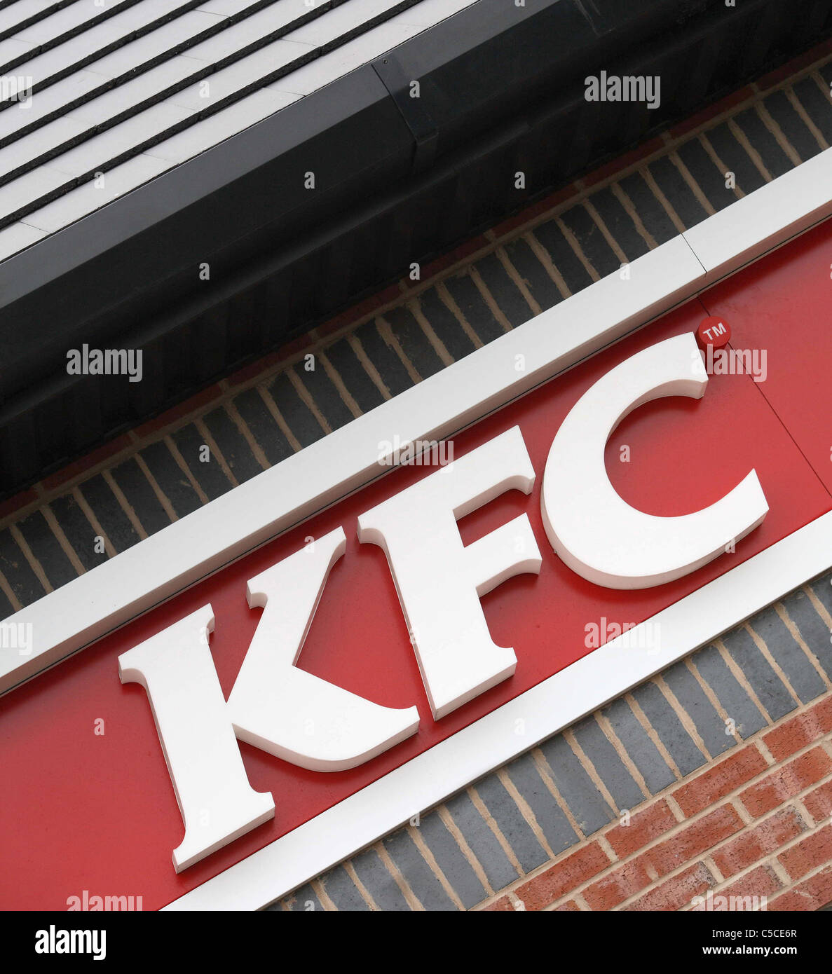 KFC segni in servizi Foto Stock