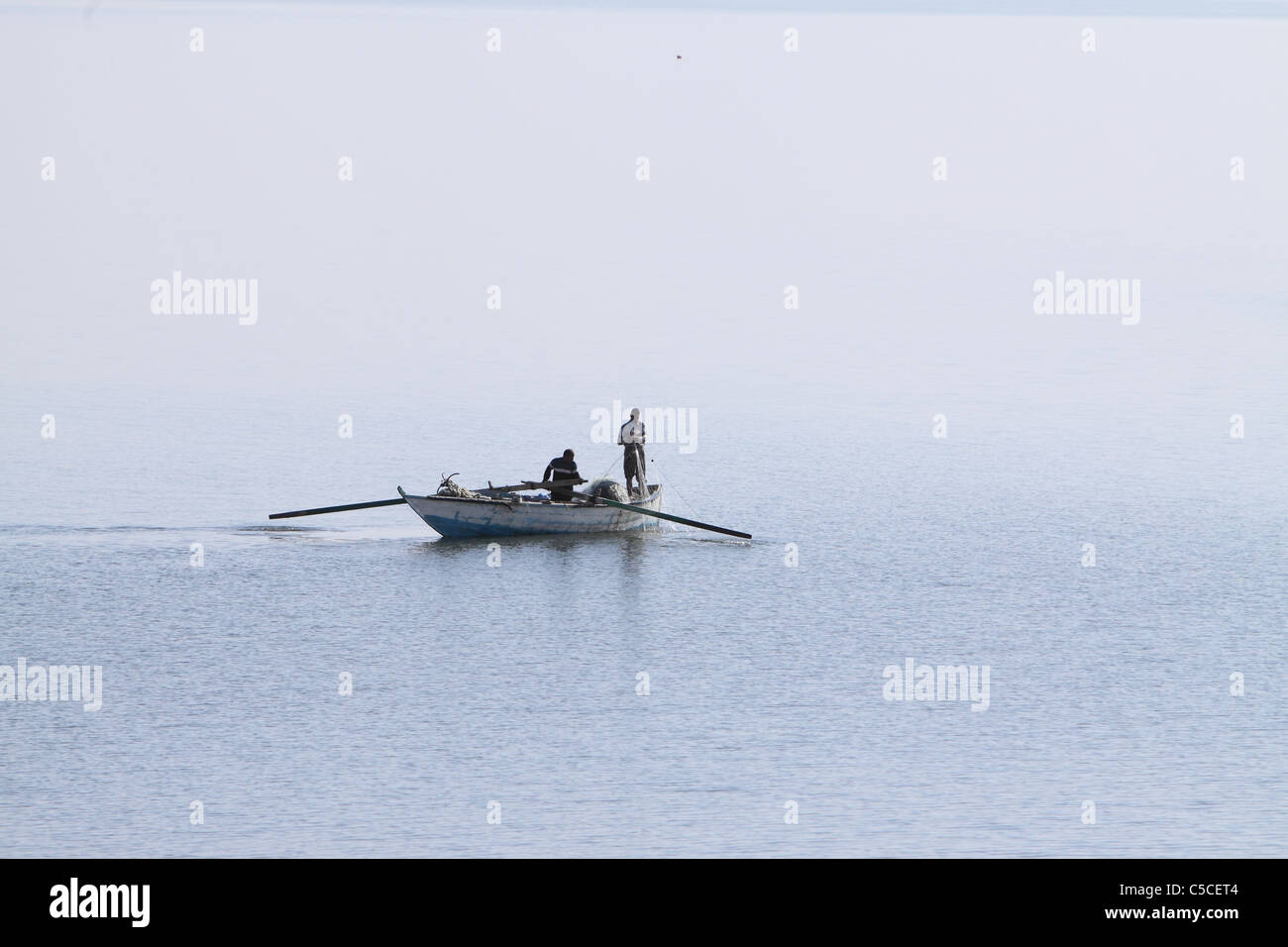 Pescatore Foto Stock