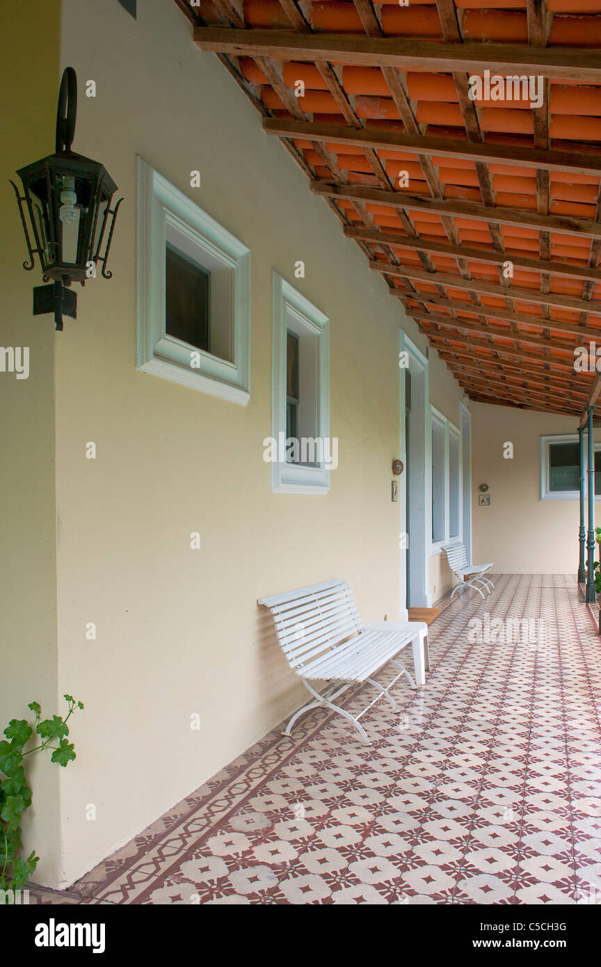Estancia El Ombu, San Antonio de Areco, Provincia di Buenos Aires, Argentina Foto Stock