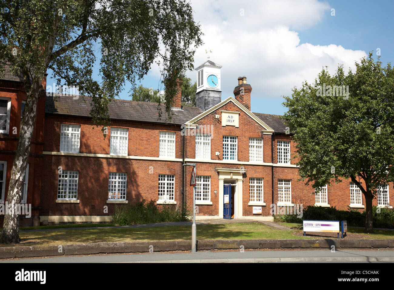 Weaver Hall museo del sale e fabbricato a Northwich CHESHIRE REGNO UNITO Foto Stock