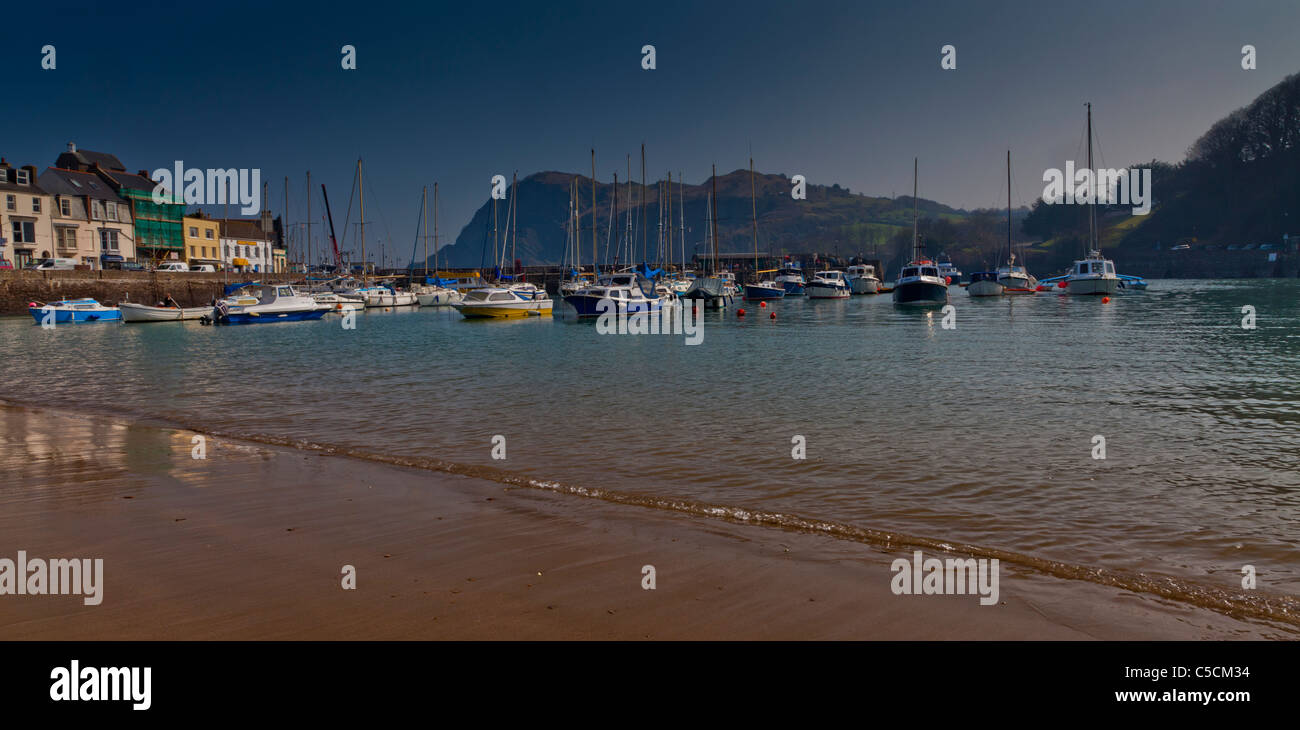 Vista oceano in North Devon Foto Stock