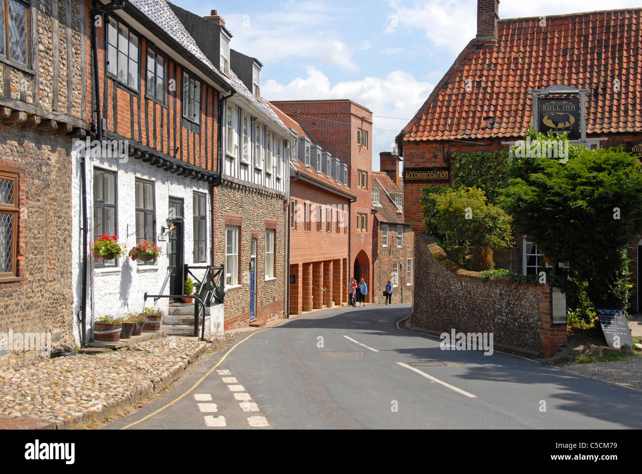 Luogo comune, Little Walsingham, Norfolk, Inghilterra Foto Stock