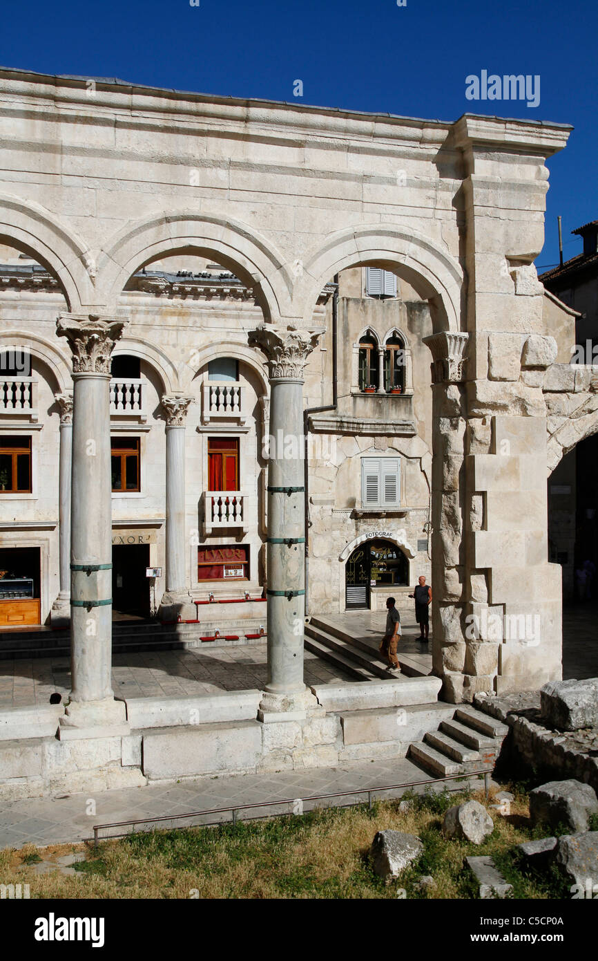Palazzo di diocleziano spalato immagini e fotografie stock ad alta